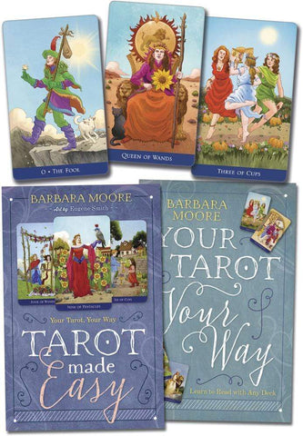 Tarot Made Easy by Barbara Moore, Eugene Smith