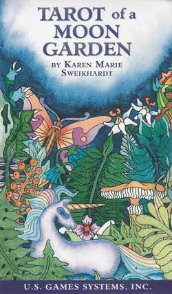 Tarot Decks Tarot of a Moon Garden by Karen Marie Sweikhardt
