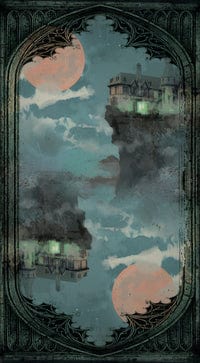 Tarot Decks Tarot of Haunted House by Graham & Pierfederici