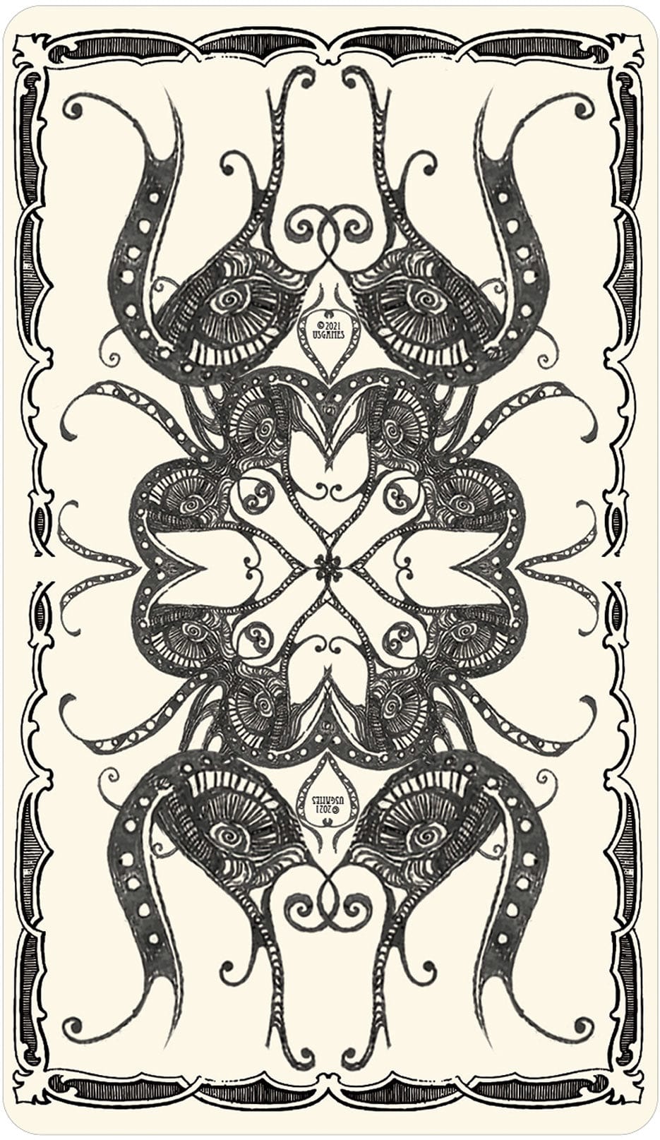 Tarot Decks Tarot of the Abyss by Ana Tourian