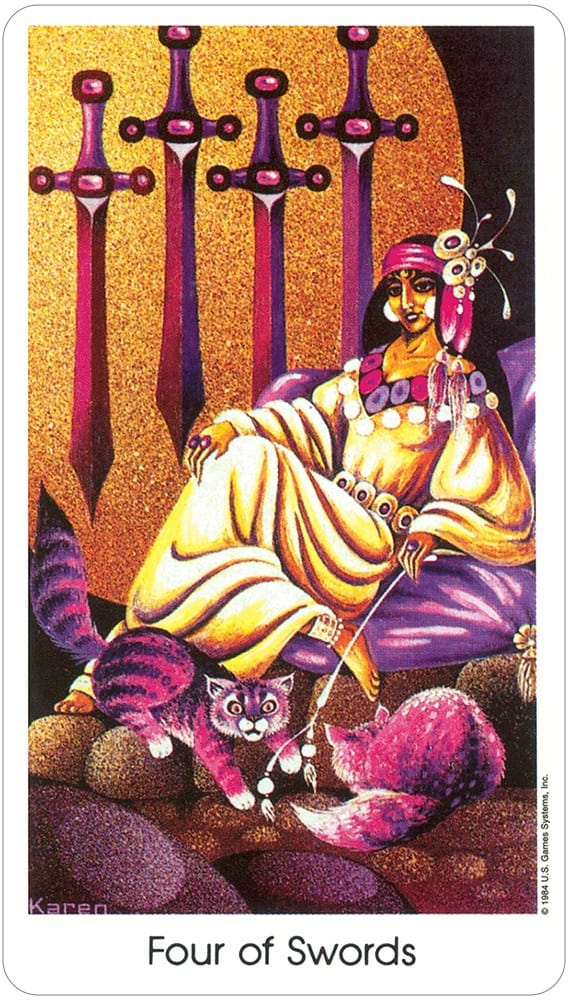 Tarot Decks Tarot of the Cat People by Karen Kuykendall
