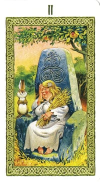 Tarot Decks Tarot of the Druids by Severino Baraldi