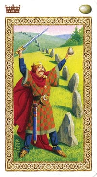 Tarot Decks Tarot of the Druids by Severino Baraldi