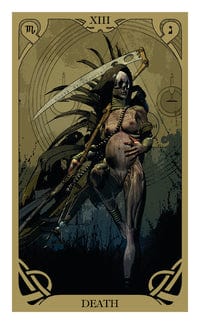 Tarot Decks Tarot of the Night Sun | Mini | by Fabio Listrani | Lo Scarabo