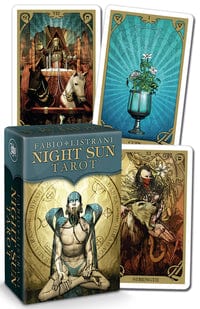 Tarot Decks Tarot of the Night Sun | Mini | by Fabio Listrani | Lo Scarabo
