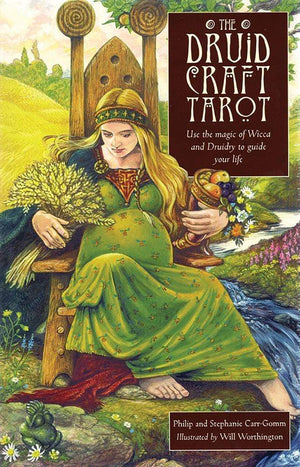 Tarot Decks The Druidcraft Tarot by Philip and Stephanie Carr-Gomm (NEW EDITION) (Cards 3.5"x5.5" + 192 pg booket)