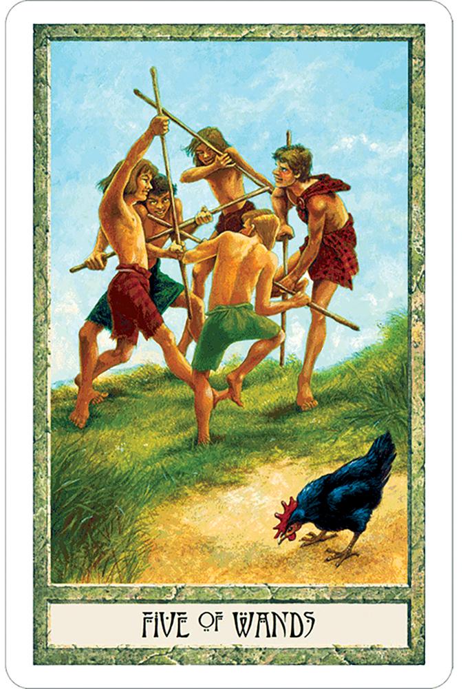 Tarot Decks The Druidcraft Tarot by Philip and Stephanie Carr-Gomm (NEW EDITION) (Cards 3.5"x5.5" + 192 pg booket)