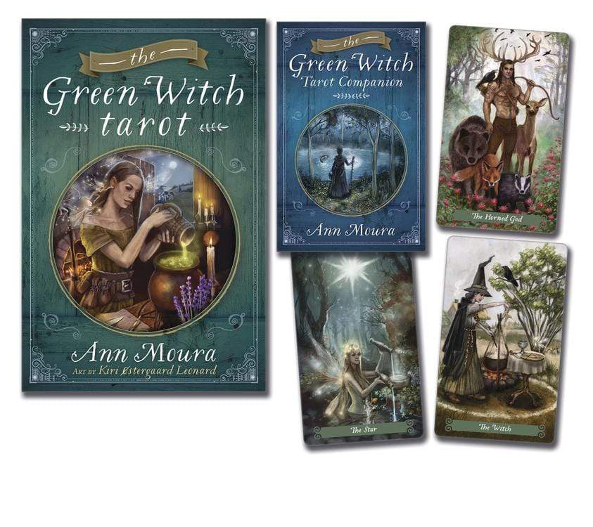 Tarot Decks The Green Witch Tarot by Ann Moura, Kiri Østergaard Leonard