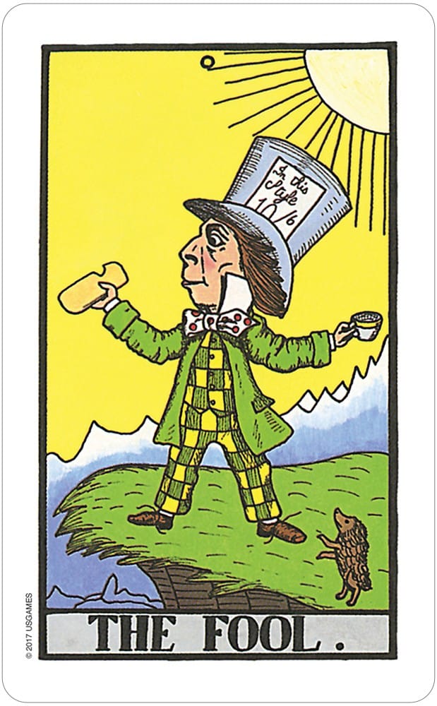 Tarot Decks The Wonderland Tarot in a Tin by Chris & Morgana Abbey