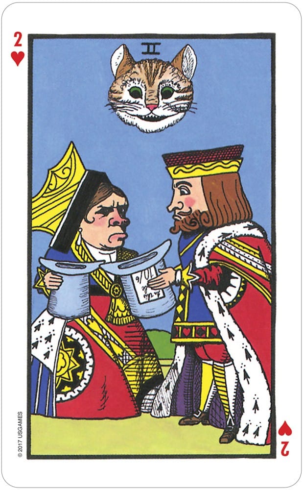 Tarot Decks The Wonderland Tarot in a Tin by Chris & Morgana Abbey