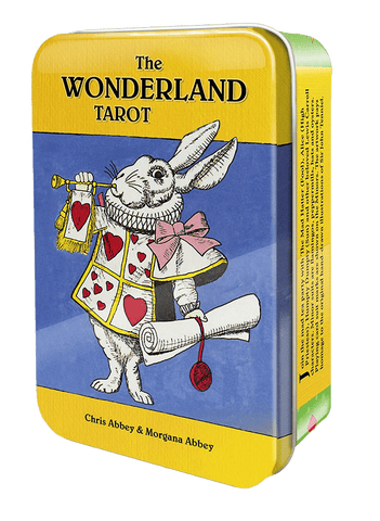 The Wonderland Tarot in a Tin by Chris & Morgana Abbey