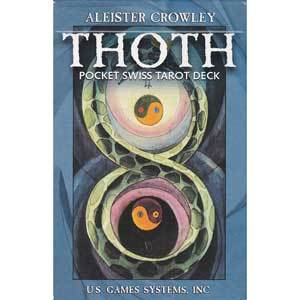 Tarot Decks Thoth Pocket Swiss Tarot Deck by Crowley & Harris