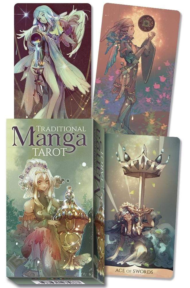 Tarot Decks Traditional Manga Tarot by Shou Xueting, Riccardo Minetti