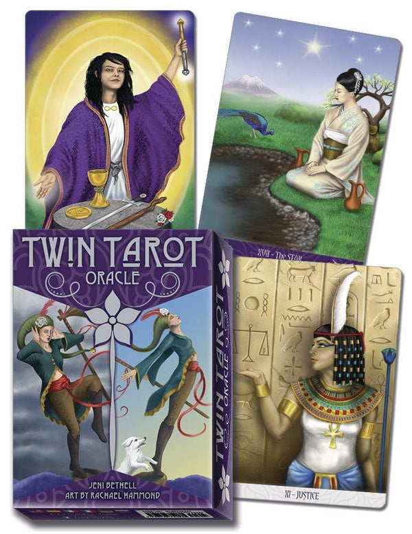 Tarot Decks Twin Tarot Oracle by Jeni Bethell, Rachael Hammond