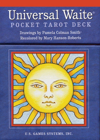 Universal Waite Pocket Tarot Deck by artist Mary Hanson-Roberts