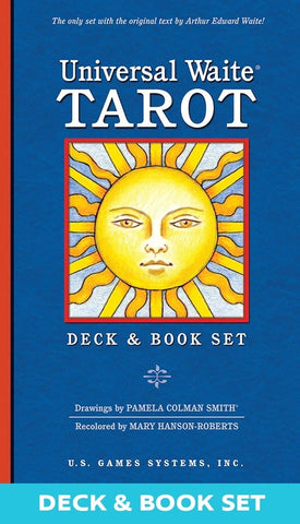 Universal Waite Tarot Deck and Book Set by artist Mary Hanson-Roberts
