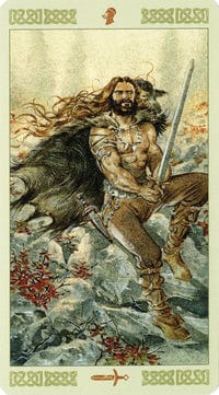 Tarot Decks Vikings Tarot By Lo Scarabo