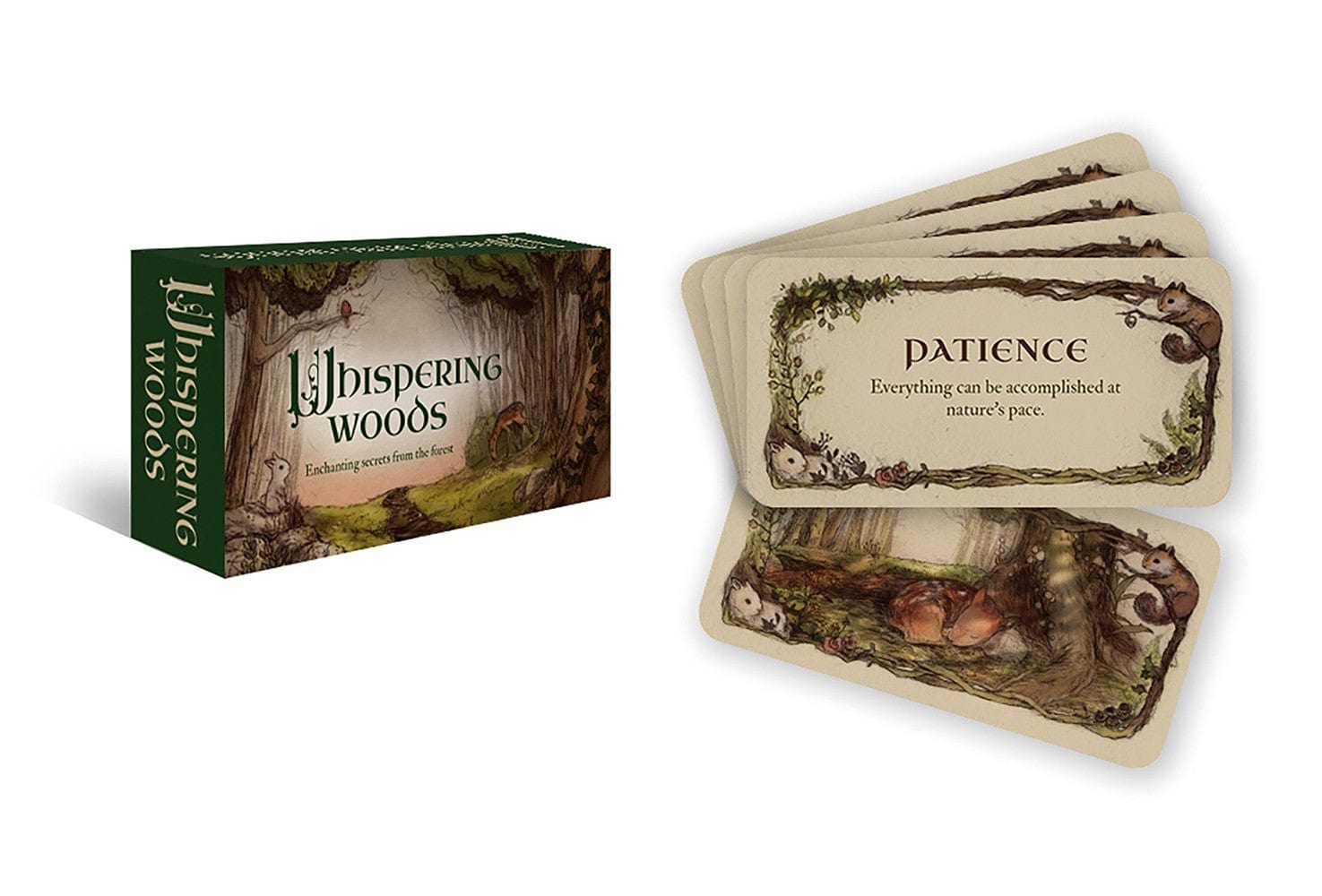 Tarot Decks Whispering Woods Inspiration Cards