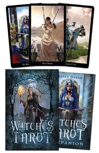 Tarot Decks Witches Tarot Deck & Book by Ellen Dugan