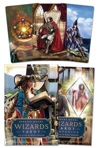 Tarot Decks Wizards Tarot Deck & Book by Moore & Janssens