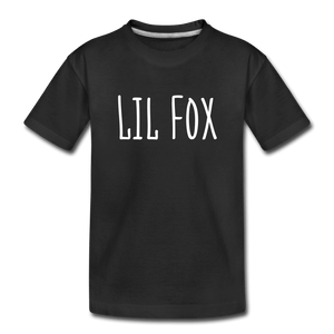 Toddler Premium Organic T-Shirt | Spreadshirt 1370 black / Youth 2T Lil Fox Toddler Premium Organic T-Shirt