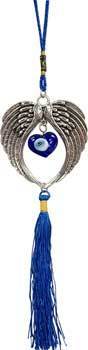 Wall Hangings Angel Wings Evil Eye wall hanging