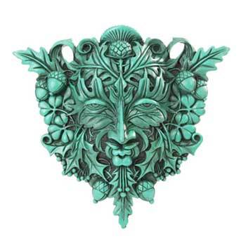 Wall Hangings Greenman plaque