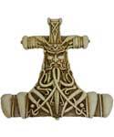 Wall Hangings Thor's Hammer Plaque